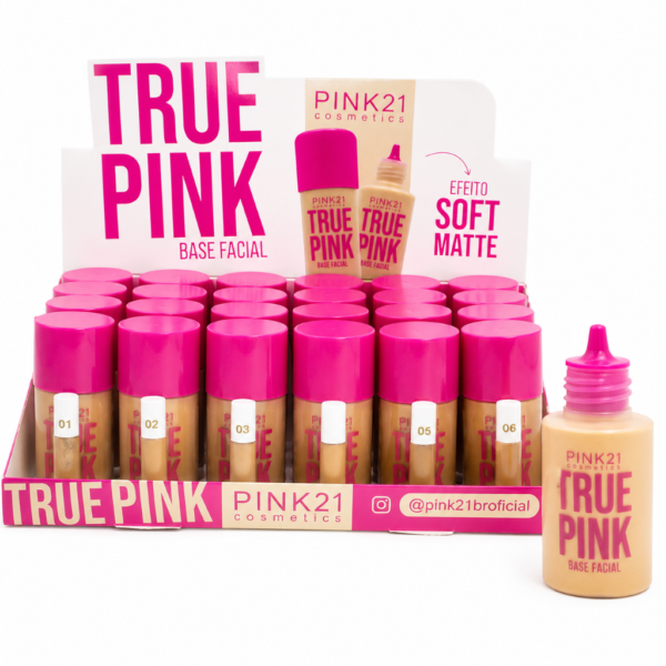 Pink 21 Base Facial Soft Matte True Pink - CS5968 - Box 24 Un