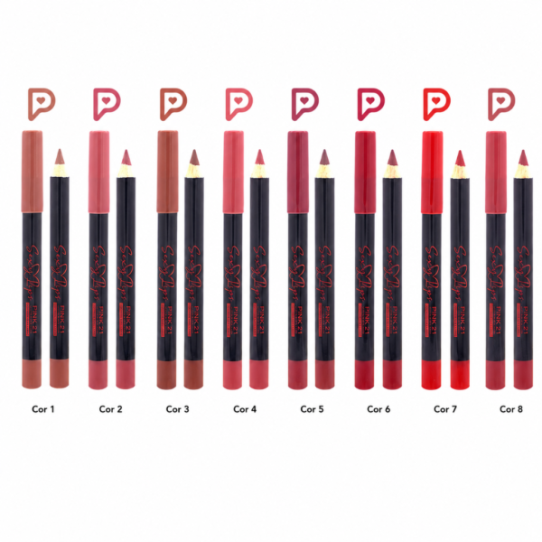 Pink 21 Lápis Labial Sexy Lips - CS3877 - Box 48 Un