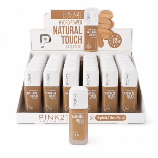 Pink 21 Base Facial Hydro Power Natural Touch - CS6620 - Box 24 Un
