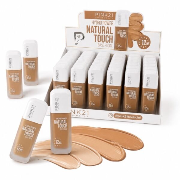 Pink 21 Base Facial Hydro Power Natural Touch - CS6620 - Box 24 Un