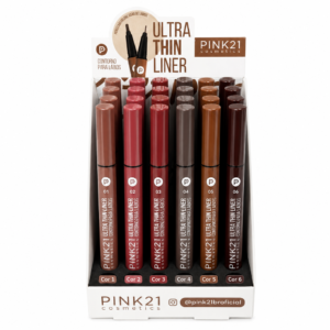 2d36f98bc147ddb8727d41e56e79e676.png Pink 21 Contorno para Lábios Ultra Thin Liner - CS5880 - Box 24 Un