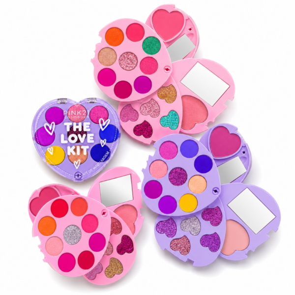 Pink 21 Paleta de Sombras The Love Kit - CS4629 - Box 12 Un