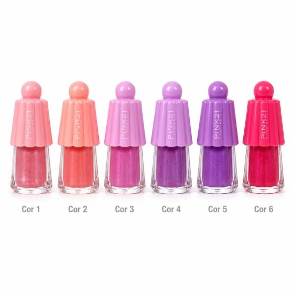 Pink 21 Lip Gloss Effect Shiny - CS5642 - Box 24 Un
