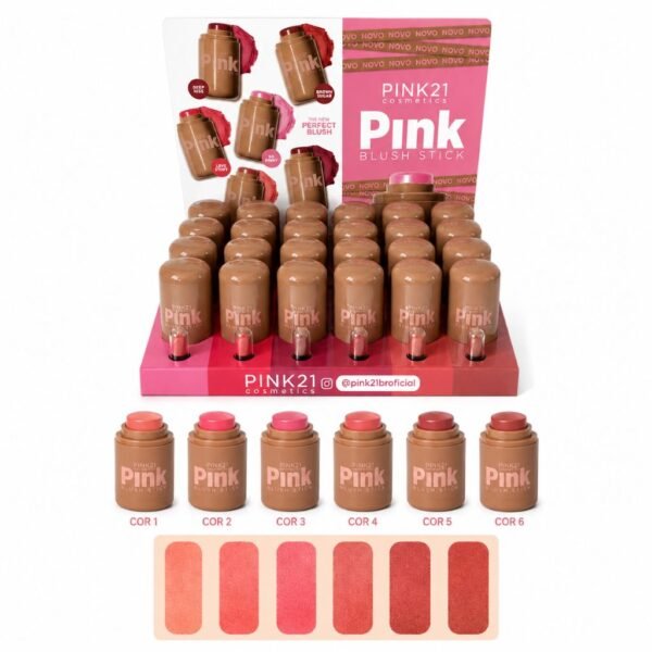Pink 21 Blush em Stick - CS5658 - Box 24 Un