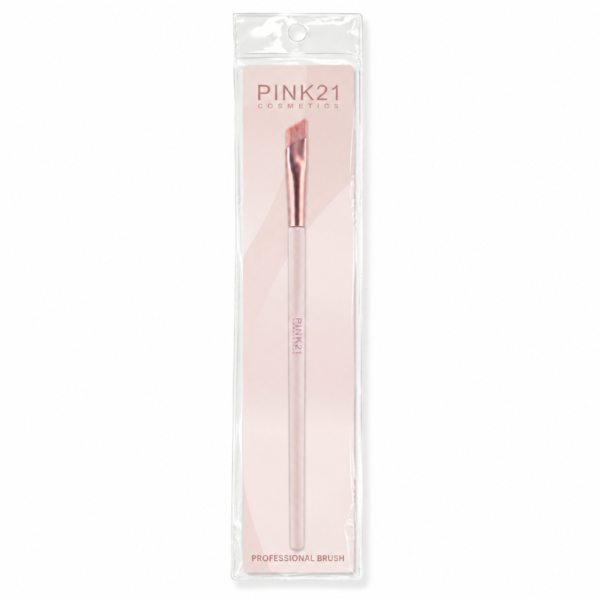 Pink 21 Pincel Chanfrado para Corretivo e Contorno - HB87285 - Kit com 12 Unidades