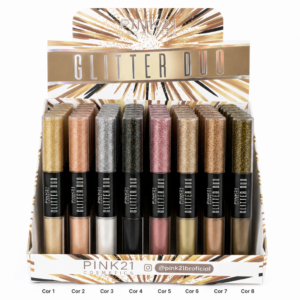 43ebc1dcfe9a673269480514335b296e.png Pink 21 Glitter Duo - CS6605 - Box 48 Un