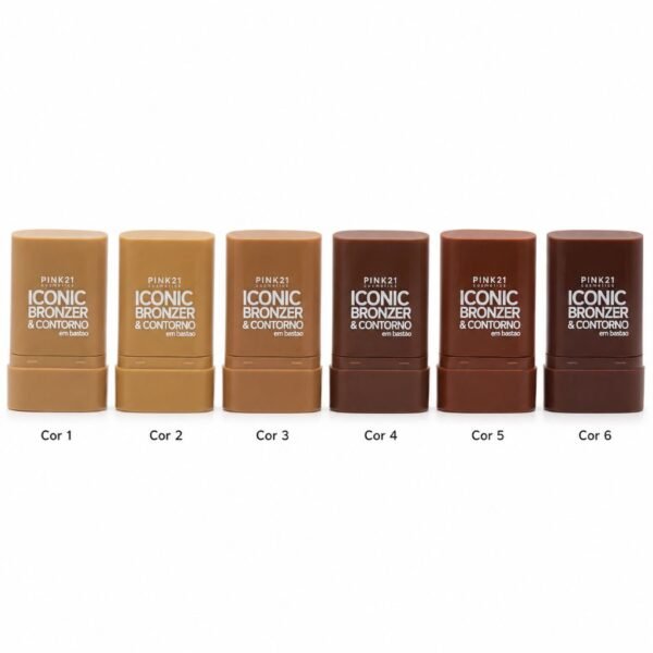 Pink 21 Bronzer e Contorno em Bastão Iconic - CS5776 - Box 24 Un