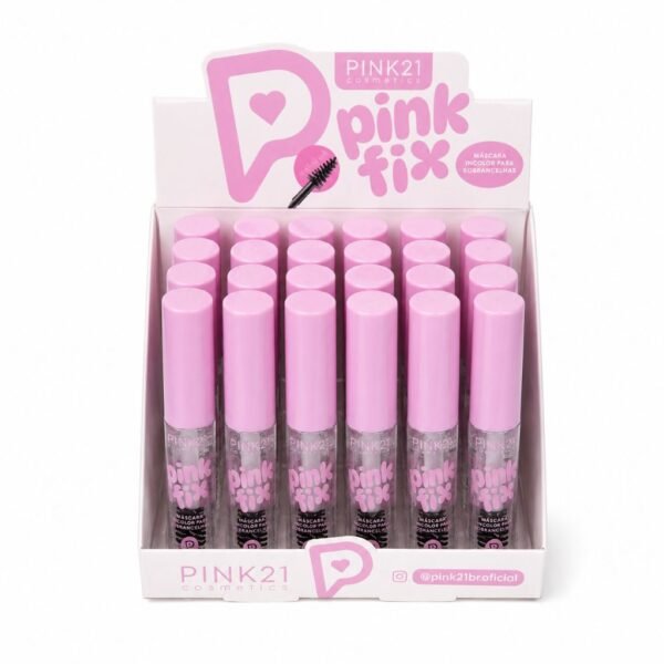 Pink 21 Pink Fix Máscara Incolor para Sobrancelhas - CS6827 - Box 24 Un