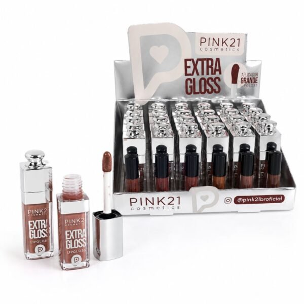 5a518bf0a140a08224bb1556b7270857.jpg Pink 21 Extra Gloss Lip Gloss - CS6678 - Box 24 Un