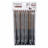 Pink 21 Delineador para Olhos Duo Marrom e Preto - CS5560 - Box 12 Un