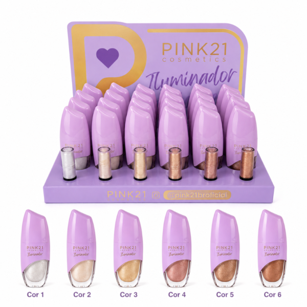 Pink 21 Iluminador - CS6515 - Box 24 Un