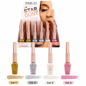 6606904933a3766c62b82bb5cdabd3a8.png Pink 21 Delineador Colorido Glitter Star Dust - CS3951 - Box 24 Un