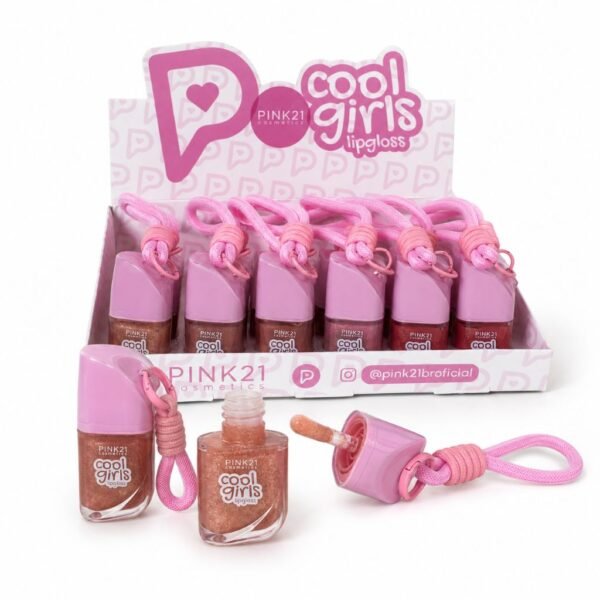 Pink 21 Cool Girls Lip Gloss - CS6950 - Box 24 Un
