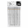 Pink 21 Lápis de Olho Branco White Addict com Apontador - CS5558 - Box 12 Un