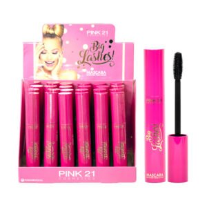 7be127d353b78f5cf792e22f142b8c3f.jpg Pink 21 Máscara de Cílios Big Lashes - CS2737 - Box 24 Un