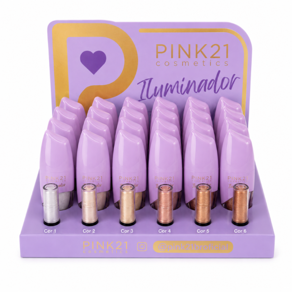 Pink 21 Iluminador - CS6515 - Box 24 Un