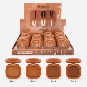 7f15fdee0ca6e882616526d6993f6b0d.png Pink 21 Contorno Joy com Espelho - CS5742 - Box 24 Un