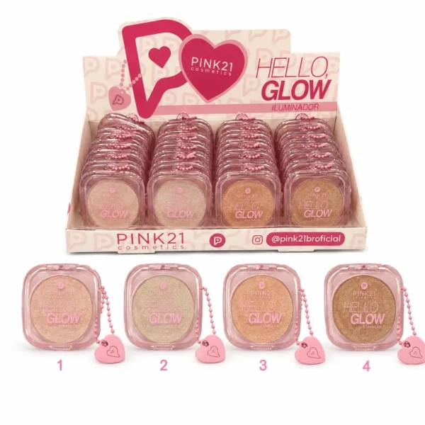 80f61db688f714acf27dbee8d428f113.webp Pink 21 Hello Glow Iluminador - CS6817 - Box 24 Un