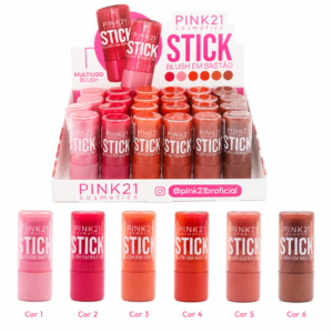 83fb591d0ba9cc7f194b38f3ec026780.png Pink 21 Blush Stick Multiuso - CS5664 - Box 24 Un