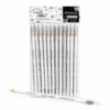Pink 21 Lápis de Olho Branco White Addict com Apontador - CS5558 - Box 12 Un