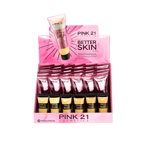 870a49b596699bf15a77839969c5b049.png Pink 21 Base Líquida Your Better Skin - CS3492 - Box 24 Un