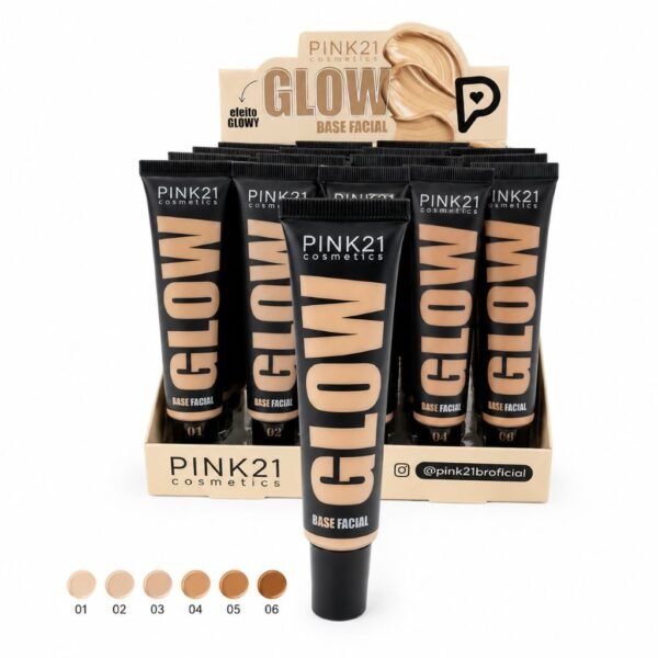 Pink 21 Base Facial Glow - CS6618 - Box 24 Un