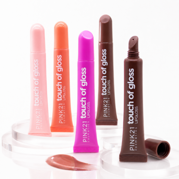 8fed75d81b53dfb4a017b0bbc686bfb6.png Pink 21 Lip Gloss Touch Of Gloss - CS5805 - Box 48 Un
