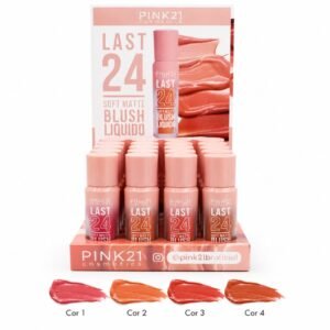 9318e6e63f04a8bc0bd5a90aa09064da.jpg Pink 21 Last 24 Soft Matte Blush Líquido - CS5902 - Box 24 Un