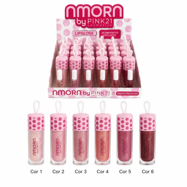 Pink 21 Nmorn Lip Gloss Amora - CS7043 - Box 24 Un
