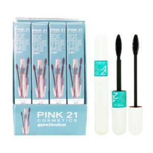 97efea0c02b74fa3135ef46745734ef8.jpg Pink 21 Máscara de Cílios 2 em 1 Extreme 4D - CS3550 - Box 12 Un