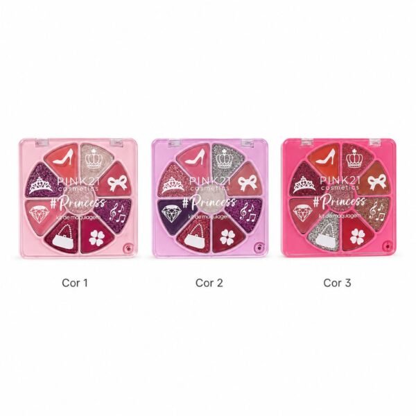 Pink 21 Paleta de Sombras Princess - CS4619 - Box 12 Un
