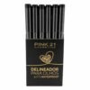 aafc8798a41f00ea31a6814c2d1c6dff.jpg Pink 21 Lápis Delineador para Olhos Preto Waterproof - CS3601 - Box 24 Un