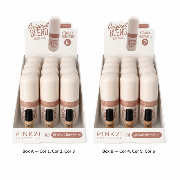 Pink 21 Original Blend Base Facial - CS6023 - Box B 12 Un