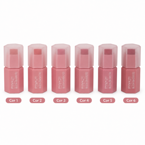 Pink 21 Blush em Bastão - CS5972 - Box 24 Un