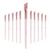 Pink 21 Pincel Chanfrado para Corretivo e Contorno - HB87285 - Kit com 12 Unidades