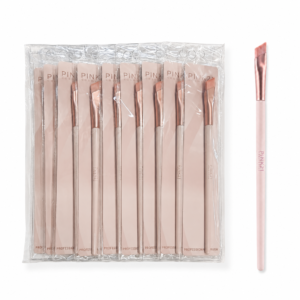 b3ffb46ef44e93ebfe48081ec045b4d4.png Pink 21 Pincel Chanfrado para Corretivo e Contorno - HB87285 - Kit com 12 Unidades