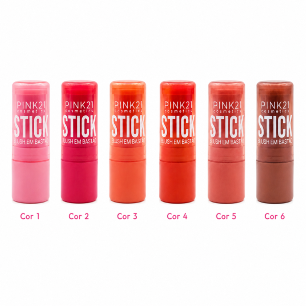 Pink 21 Blush Stick Multiuso - CS5664 - Box 24 Un