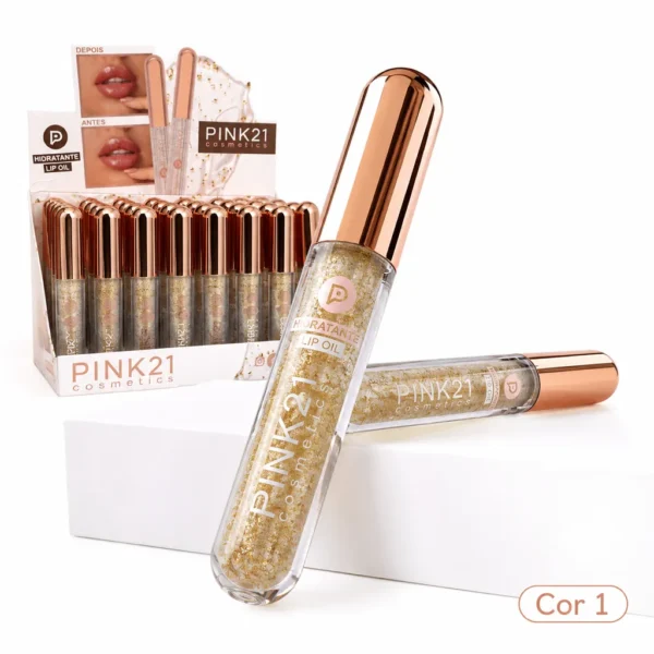 Pink 21 Hidratante Lip Oil - CS5263 - Box 48 Un