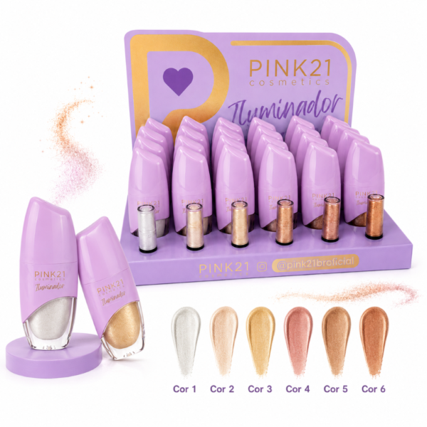 Pink 21 Iluminador - CS6515 - Box 24 Un