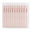 Pink 21 Pincel Chanfrado para Corretivo e Contorno - HB87285 - Kit com 12 Unidades