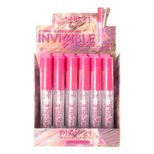 c5b1262703d5c8c965e35984ec6e32c4.png Pink 21 Máscara de Cílios Incolor Invisible - CS3658 - Box 24 Un
