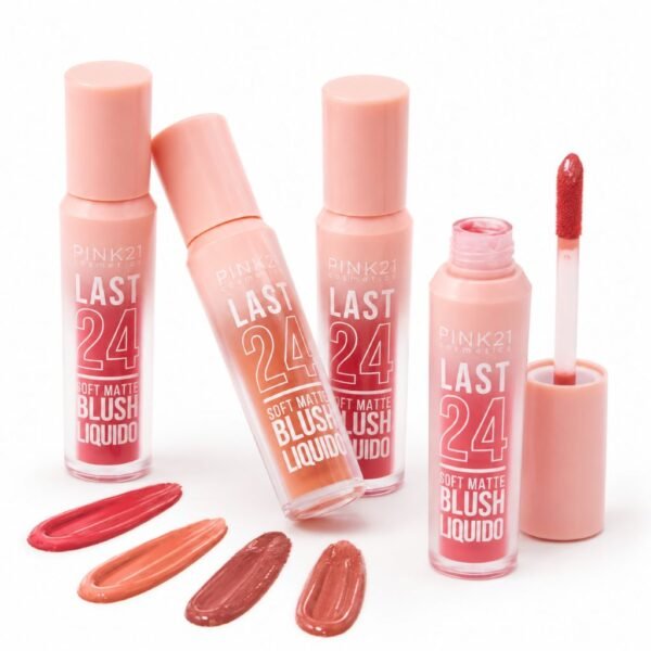 Pink 21 Last 24 Soft Matte Blush Líquido - CS5902 - Box 24 Un