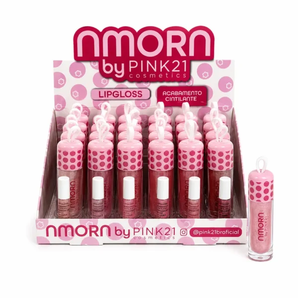 Pink 21 Nmorn Lip Gloss Amora - CS7043 - Box 24 Un