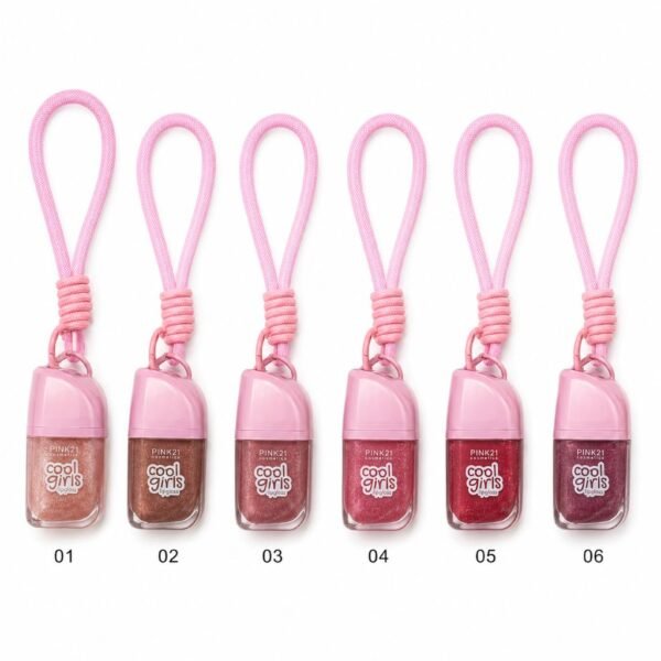 Pink 21 Cool Girls Lip Gloss - CS6950 - Box 24 Un