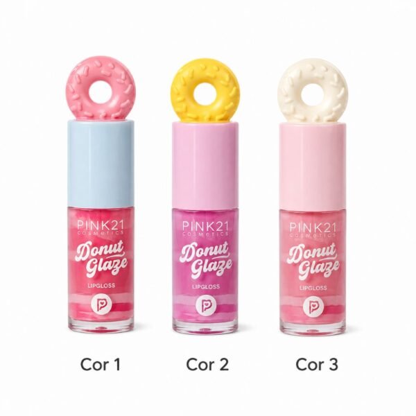 Pink 21 Donut Glaze Lip Gloss - CS6737 - Box 24 Un