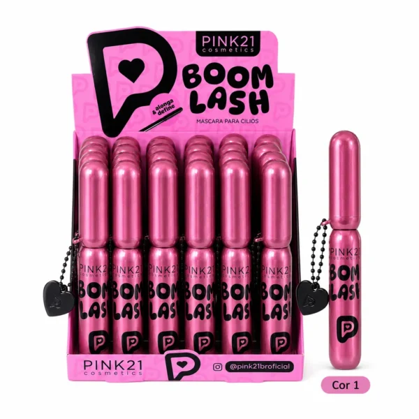 Pink 21 Boom Lash Máscara Para Cílios - CS6888 - Box 24 Un