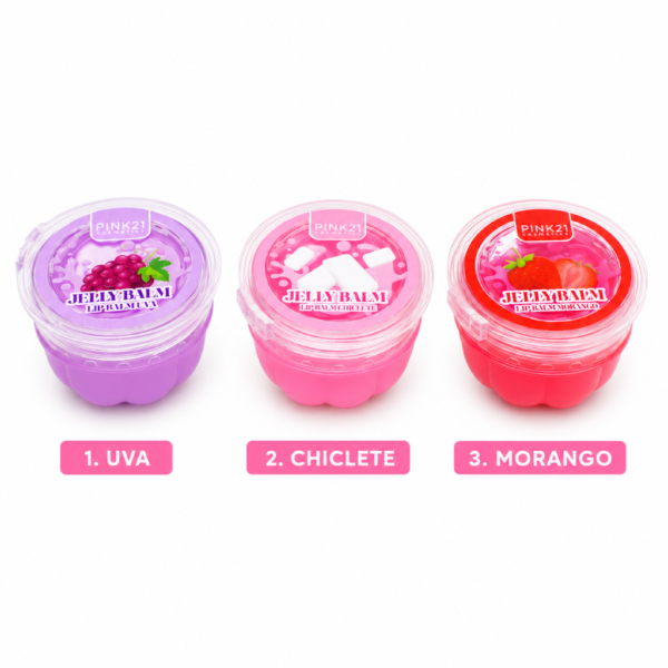 da268088f9f3f3fc868ee4c541590f46.png Pink 21 Lip Balm Jelly Balm - CS5285 - Box 24 Un
