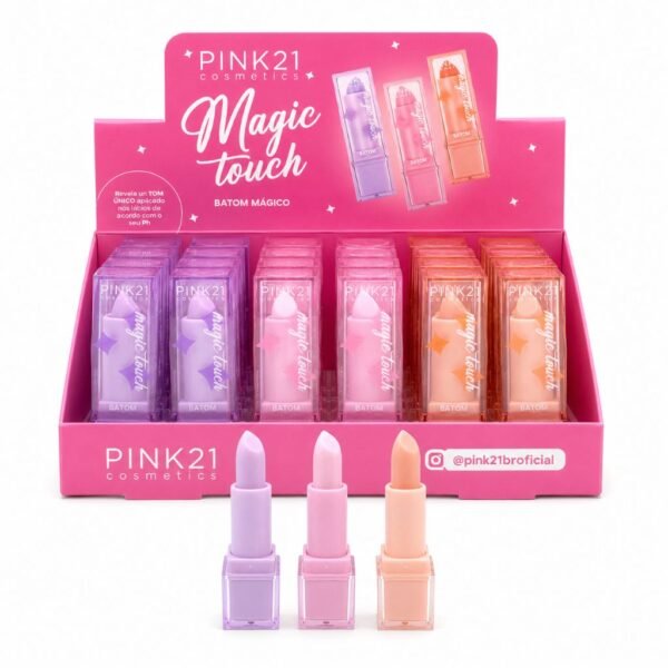 Pink 21 Magic Touch Batom Mágico - CS4540 - Box 24 Un