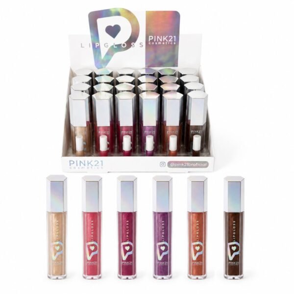 Pink 21 Lip Gloss - CS6743 - Box 24 Un
