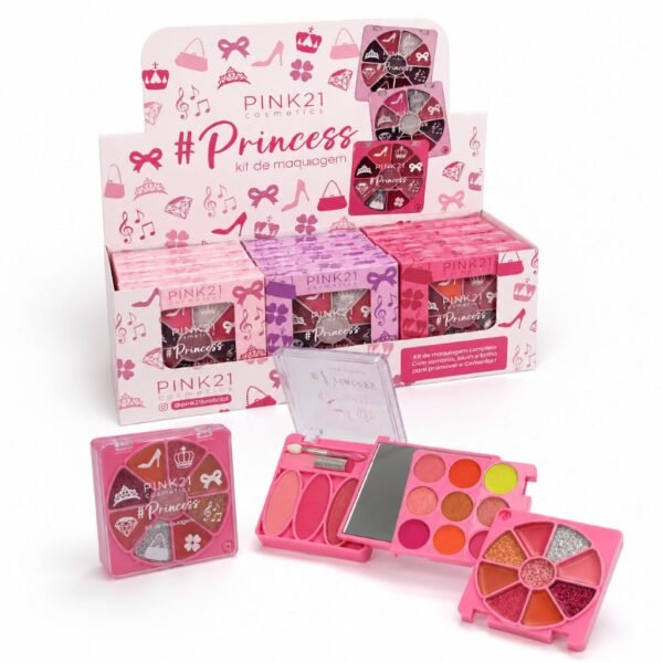 Pink 21 Paleta de Sombras Princess - CS4619 - Box 12 Un